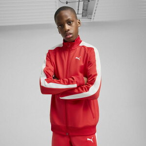 PUMA �{�[�C�Y T7 �I�[���E�F�C�Y �I�� �g���b�N �W���P�b�g B 128-164cm T7 ALWAYS ON Track Jacket �v�[�} �W���P�b�g�E�A�E�^�[ ���̑��̃W���P�b�g�E�A�E�^�[�y���������z