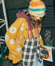 M2722 カットオフブリーチフーディー