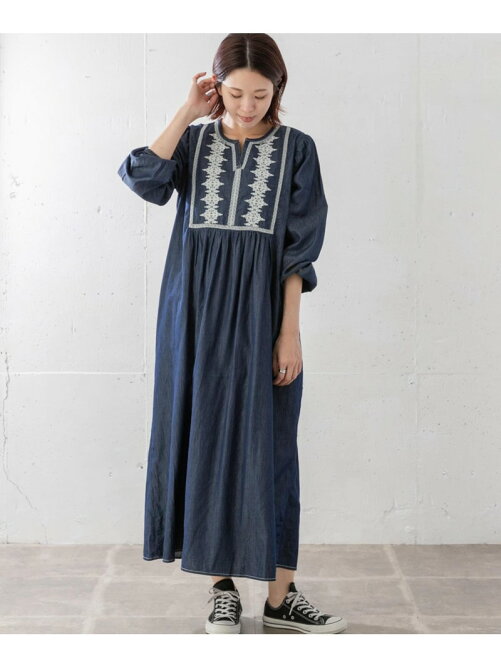Sonny Label クロス刺繍デニムワンピース Rakuten Fashion 楽天ファッション 旧楽天ブランドアベニュー Ds3758