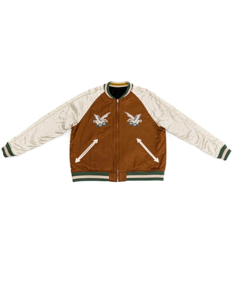 【SALE/20%OFF】VANDY THE PINK 【VANDY THE PINK】REVERSIBLE SUKAJAN JACKET ネバーマインドザエックスユー/チカシツプラス ジャケット・アウター スタジャン・スカジャン ブラック【送料無料】 - メイン画像 17