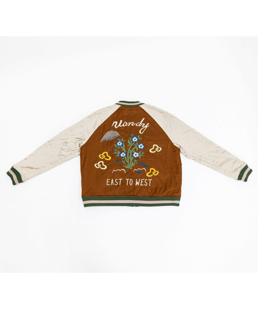 【SALE/20%OFF】VANDY THE PINK 【VANDY THE PINK】REVERSIBLE SUKAJAN JACKET ネバーマインドザエックスユー/チカシツプラス ジャケット・アウター スタジャン・スカジャン ブラック【送料無料】 - メイン画像 18