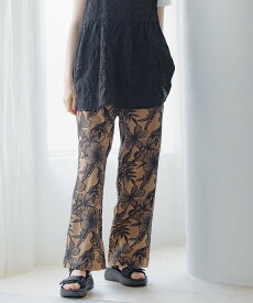 niko and ... ボタニカルジャガードパンツ ニコアンド パンツ その他のパンツ イエロー オレンジ グリーン【送料無料】