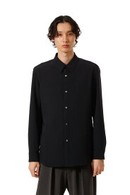 ATTACHMENT ポリエステルコンパクトツイル レギュラーカラードレスシャツ アタッチメント トップス シャツ・ブラウス ホワイト ブラック カーキグリーン ネイビー【送料無料】