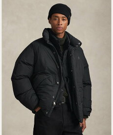 POLO RALPH LAUREN モックネック ダウン ジャケット ラルフローレン ジャケット・アウター ダウンジャケット・ダウンベスト ブラック【送料無料】