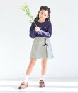 【KIDS/キッズ】360°ウルトラストレッチレースアップスカパン/スカートパンツ