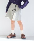 【KIDS/キッズ】360°ウルトラストレッチレースアップスカパン/スカートパンツ