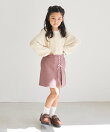 【KIDS/キッズ】360°ウルトラストレッチレースアップスカパン/スカートパンツ
