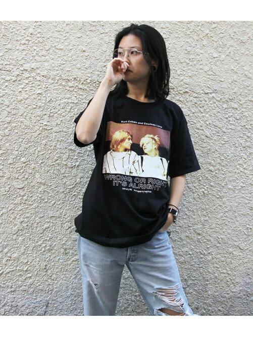 Bonjour Records Bonjour Records カート コートニーs S Tee Rakuten Fashion 楽天ファッション 旧楽天ブランドアベニュー Bw2759