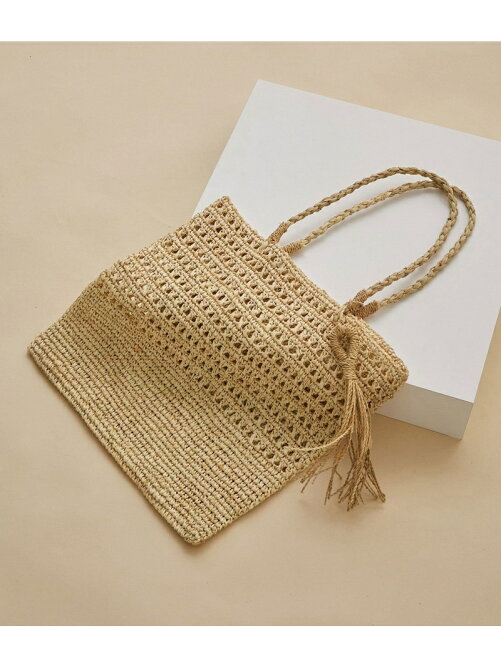 Adam Et Rope タッセルラフィアトート Rakuten Fashion 楽天ファッション 旧楽天ブランドアベニュー Cc1759
