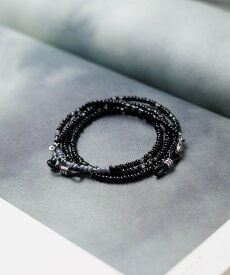 【SALE／20%OFF】realize select ガラスビーズマスクコード レアリゼ ファッション雑貨 その他のファッション雑貨 グリーン レッド ホワイト ネイビー ブラック