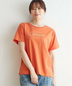 【SALE／15%OFF】ikka ロゴフォトプリントTシャツ イッカ トップス カットソー・Tシャツ ホワイト ブラック オレンジ