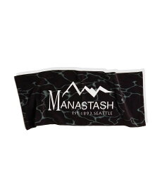 MANASTASH MANASTASH/マナスタッシュ/LITHIUM FACE TOWEL/リチウムフェイスタオル マナスタッシュ ファッション雑貨 その他のファッション雑貨 ブラック ブルー【送料無料】