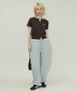 <機能性素材>LOVE POP STUDIO カーブカットパンツ 限定展開