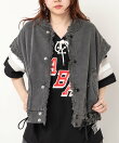 V0178 カットオフギャザーベスト