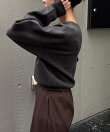 1ポイントスウェットライクニット