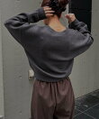 1ポイントスウェットライクニット