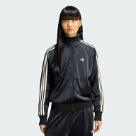 adidas 【公式】アディダス adidas 返品可 ファイヤーバード ベロア トラックトップ アディダス トップス…