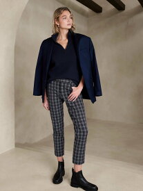 【SALE／74%OFF】BANANA REPUBLIC FACTORY STORE (W)BANANA REPUBLIC FACTORY STORE SLOAN スリムパンツ バナナ・リパブリック ファクトリーストアー パンツ その他のパンツ ネイビー ブラウン ホワイト