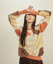STAR★ ABSTRACT SHEER KNIT