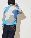 STAR★ ABSTRACT SHEER KNIT