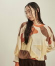 STAR★ ABSTRACT SHEER KNIT