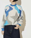 STAR★ ABSTRACT SHEER KNIT