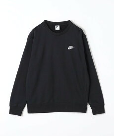 monkey time BEAUTY&YOUTH ＜NIKE＞ クラブ フレンチテリー クルーネック スウェット ビューティー＆ユース　ユナイテッドアローズ トップス スウェット・トレーナー グレー ブラック【送料無料】