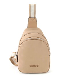 GUESS GUESS ショルダーバッグ (W)BENFIELD Mini Sling Bag ゲス バッグ ボディバッグ・ウエストポーチ ブラック ベージュ【送料無料】