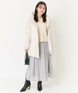 【小さいサイズ】ベーシックタフタミドルダウンコート
