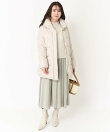 【小さいサイズ】ベーシックタフタミドルダウンコート