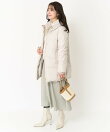 【小さいサイズ】ベーシックタフタミドルダウンコート