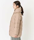 【小さいサイズ】ベーシックタフタミドルダウンコート
