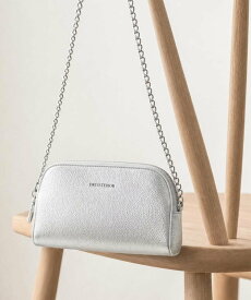DRESSTERIOR チェーンストラップマルチポケットポーチ ドレステリア バッグ ショルダーバッグ イエロー シルバー【送料無料】