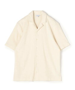 TOMORROWLAND BUYING WEAR SUNSPEL TOWELLING CAMP COLLAR �L�����v�J���[�V���c �g�D�����[�����h �g�b�v�X �V���c�E�u���E�X �l�C�r�[�y���������z
