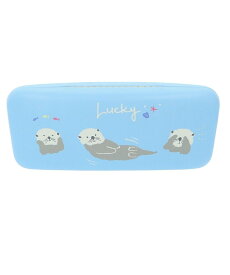 BACKYARD FAMILY メガネケース ローラ インテリア・生活雑貨 その他のインテリア・生活雑貨 イエロー ネイビー