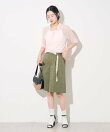 <新色追加>別注 ロゴベルト付き ツイル ショートパンツ/ハーフパンツ