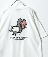 【SALE／11%OFF】トムとジェリー Tom and Jerry トムとジェリー Tシャツ メンズ オーバーサイズ ワンポイ…