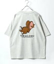 【SALE／2%OFF】トムとジェリー 【再入荷】Tom and Jerry トムとジェリー Tシャツ メンズ オーバーサイズ ワンポイン…