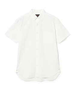BEAMS PLUS B.D. Color Broad �r�[���X ���� �g�b�v�X �V���c�E�u���E�X �l�C�r�[ �x�[�W�� �z���C�g�y���������z