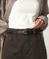UNITED ARROWS green label relaxing ＜TORY LEATHER＞ギボシ ベルト ユナイテッドアローズ グリーンレー…