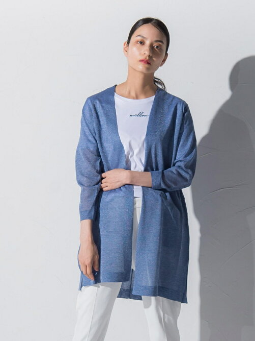 Laf 上品な光沢素材のロングカーディガン Rakuten Fashion 楽天ファッション 旧楽天ブランドアベニュー De4761 Laf 上品な光沢素材のロングカーディガン Rakuten Fashion 楽天ファッション 旧楽天ブランドアベニュー De4761