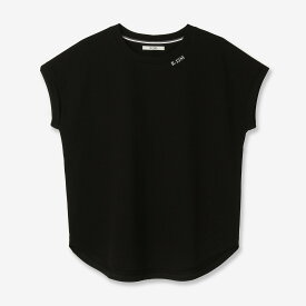 【SALE／10%OFF】R-ISM フレンチスリーブロゴTシャツ リズム トップス カットソー・Tシャツ ホワイト ベージュ ブラック【送料無料】