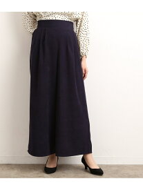 【SALE／50%OFF】ROPE' PICNIC ハイウエストワイドパンツ ロペピクニック パンツ その他のパンツ ネイビー レッド イエロー