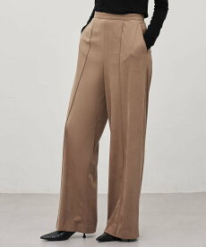 【SALE／50%OFF】uncrave スウェード ストレートパンツ アンクレイヴ パンツ その他のパンツ ブラック【送料無料】