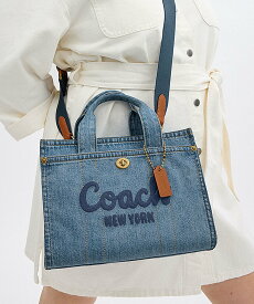 COACH 【公式】カーゴ トート 26 コーチ バッグ トートバッグ ブルー【送料無料】