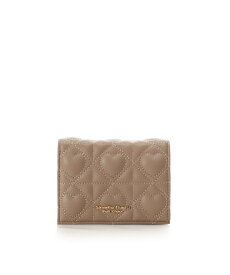 Samantha Thavasa Petit Choice ハートキルト ミニ財布 サマンサタバサプチチョイス 財布・ポーチ・ケース 財布 ブラック ピンク グレー【送料無料】