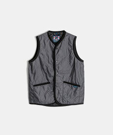 LAVENHAM 【公式】Unwadded Thornham Mens - G95 ラベンハム トップス ベスト・ジレ ブラック【送料無料】