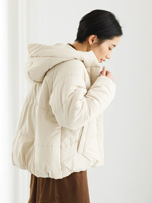 Koe 中綿フード付きショートコート Rakuten Fashion 楽天ファッション 旧楽天ブランドアベニュー Bz0763