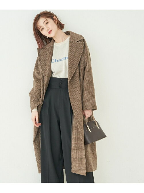 Rope Picnic ガンクラブチェックオーバーチェスターコート Rakuten Fashion 楽天ファッション 旧楽天ブランドアベニュー Dn8763