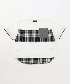【SALE／46%OFF】COMME CA ISM マドラスチェック 半袖Tシャツ コムサイズム トップス カットソー・Tシャツ レッド ブラック グリーン